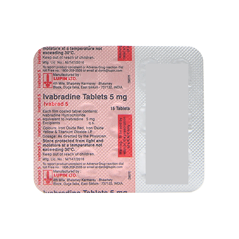 Product IVABRAD 5 TAB - 15 TAB | M108