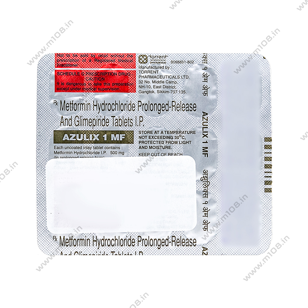 Product AZULIX 1 MF TAB PR - 15 TAB | M108