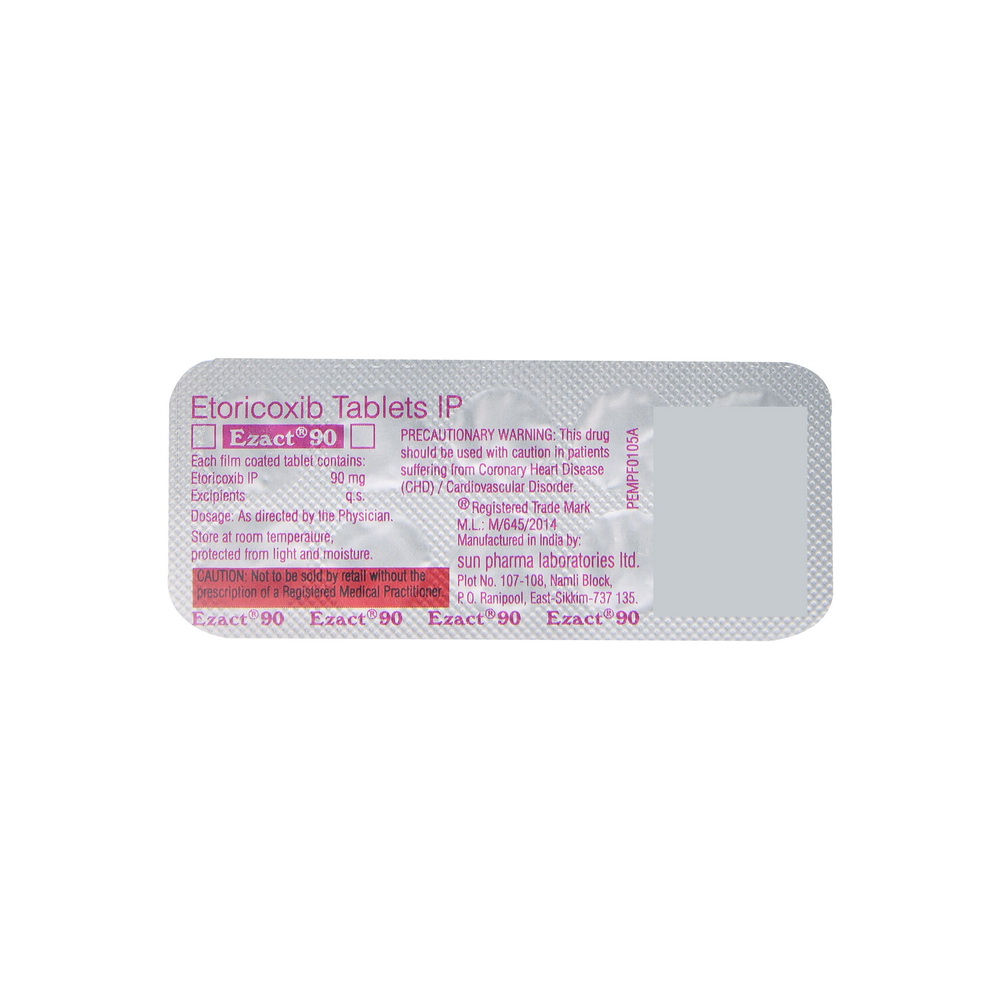 Product EZACT 90 MG TAB | M108