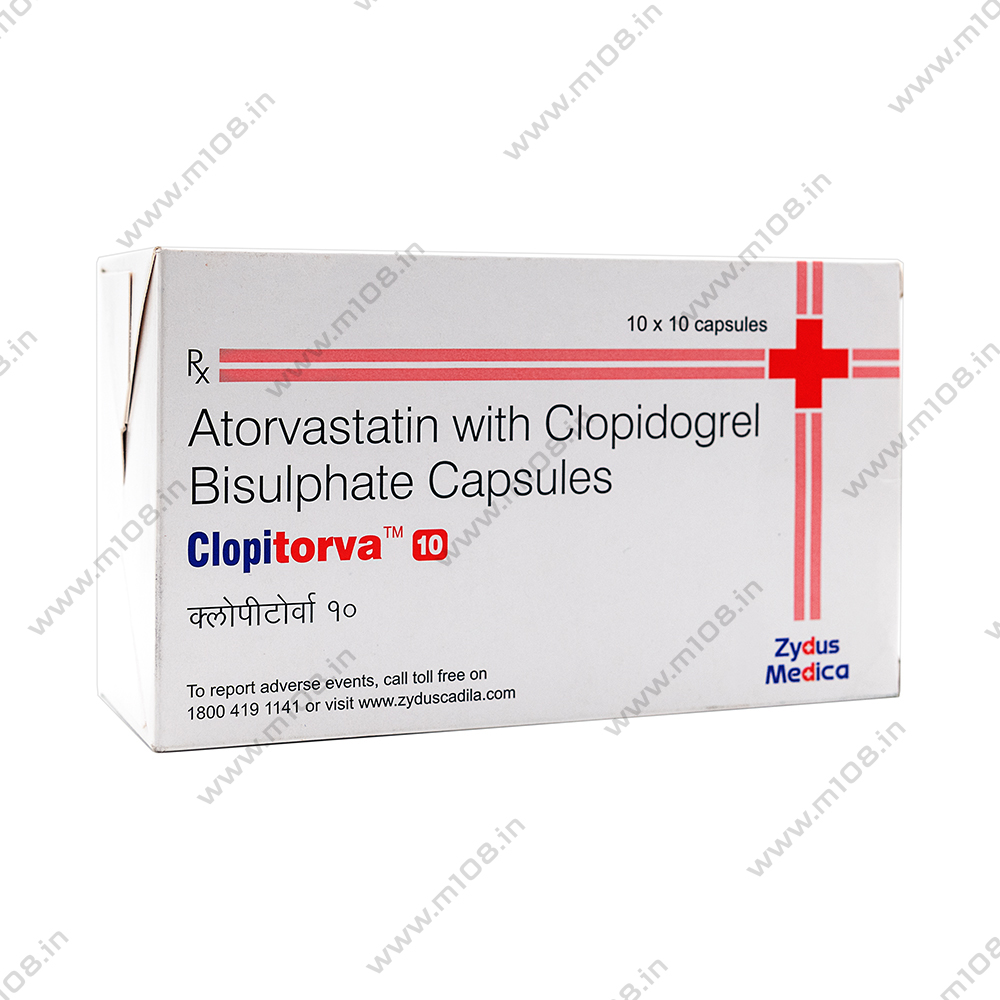 Product CLOPITORVA 10 CAP - 10 CAP | M108