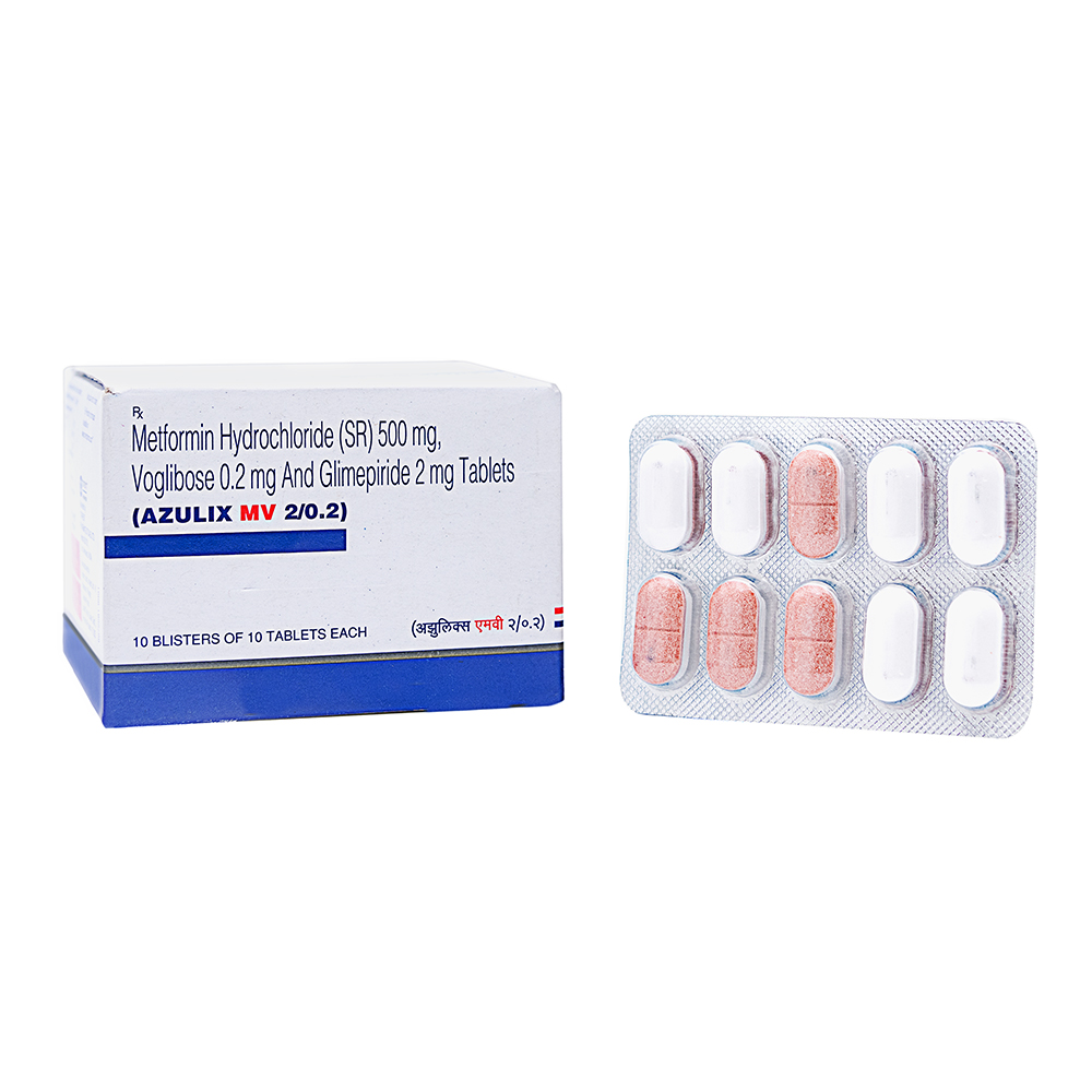 Product AZULIX MV 2/0.2MG TAB - 10 TAB | M108