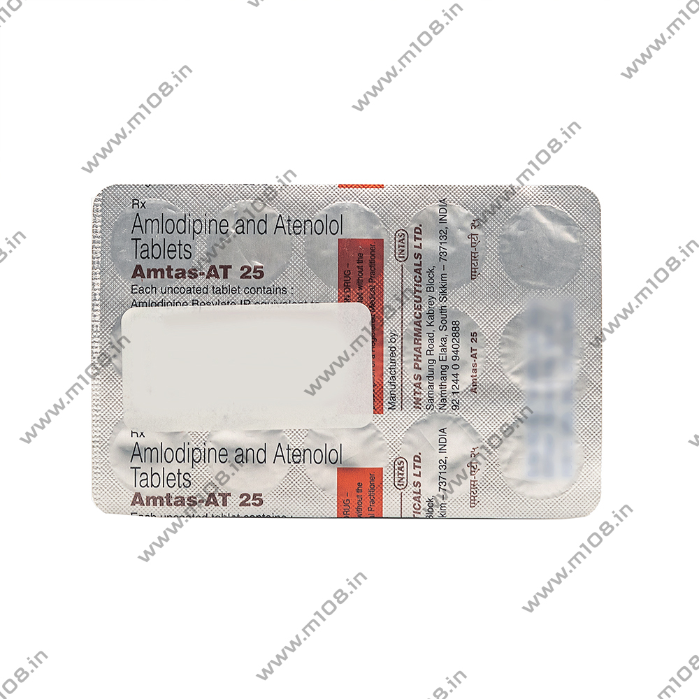 Product AMTAS AT 25MG TAB | M108