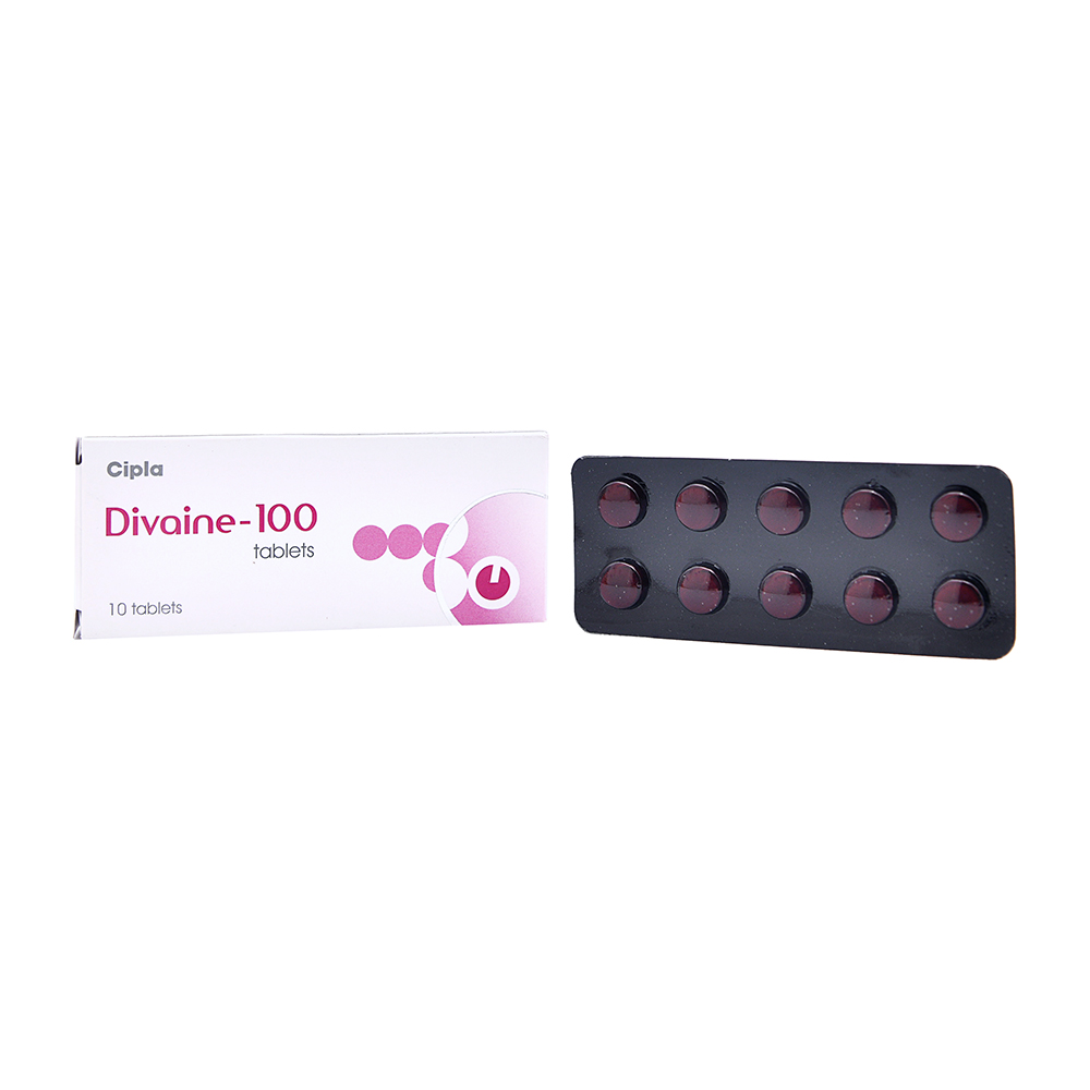 Product DIVAINE 100 MG TAB | M108