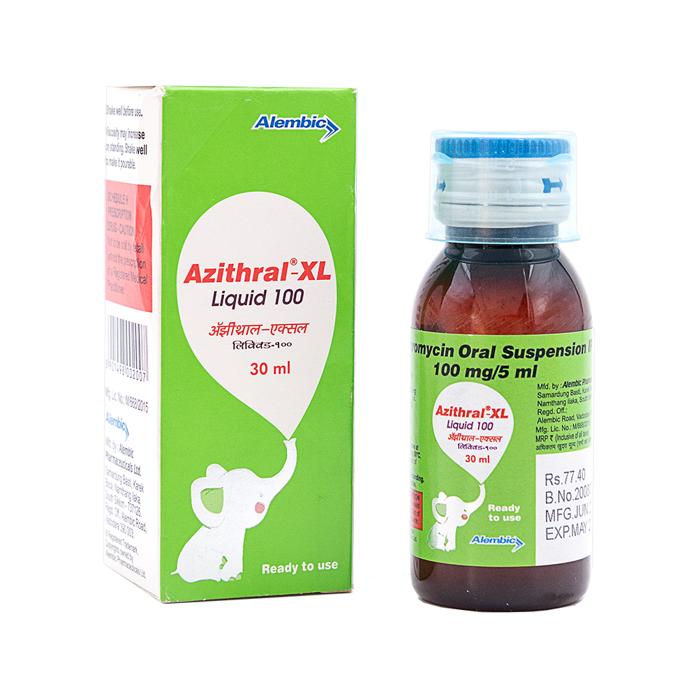 Product AZITHRAL XL 100 LIQUID - 1 Bottle | M108