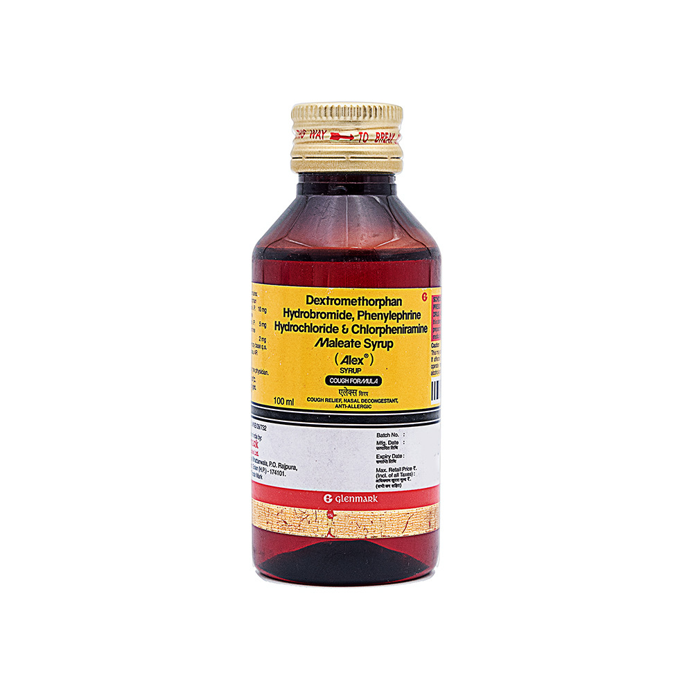 Product ALEX COUGH SYRUP 100ML - 1 BOTTLE | M108