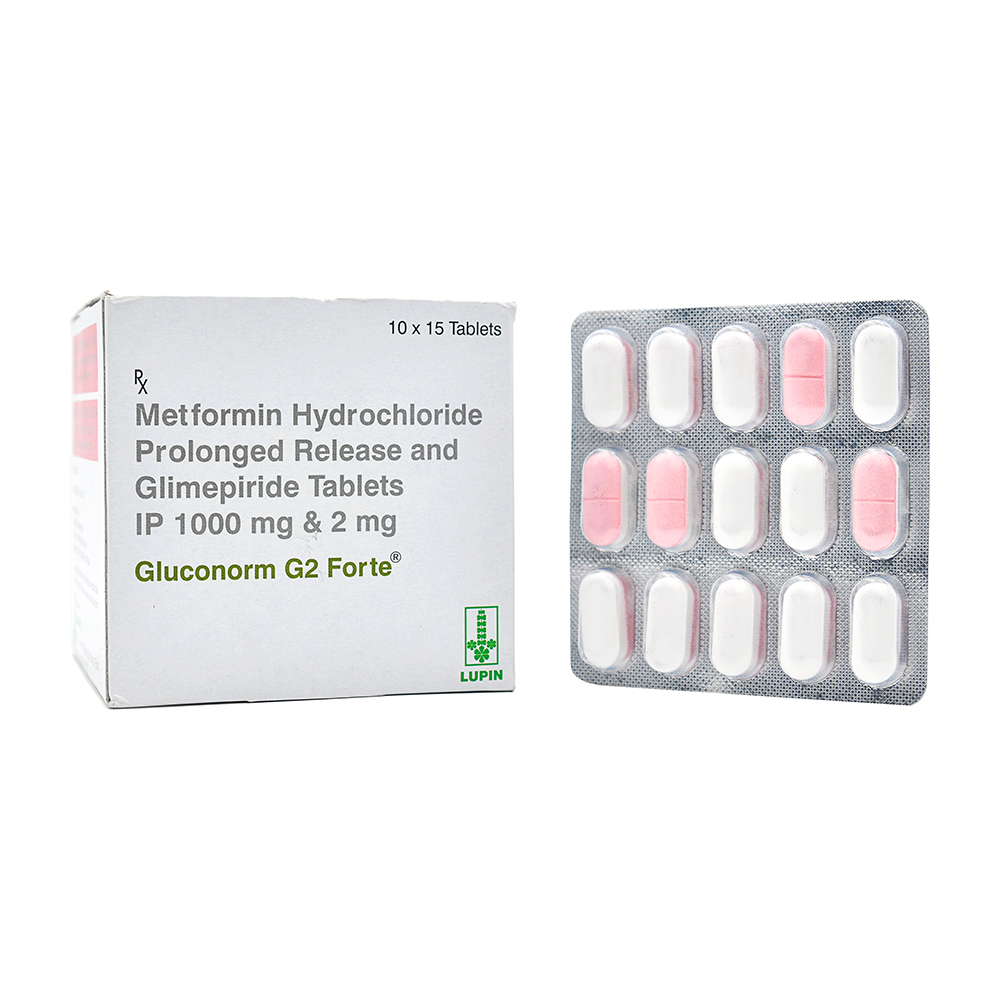 Product GLUCONORM G2 FORTE TAB - 15 TAB | M108