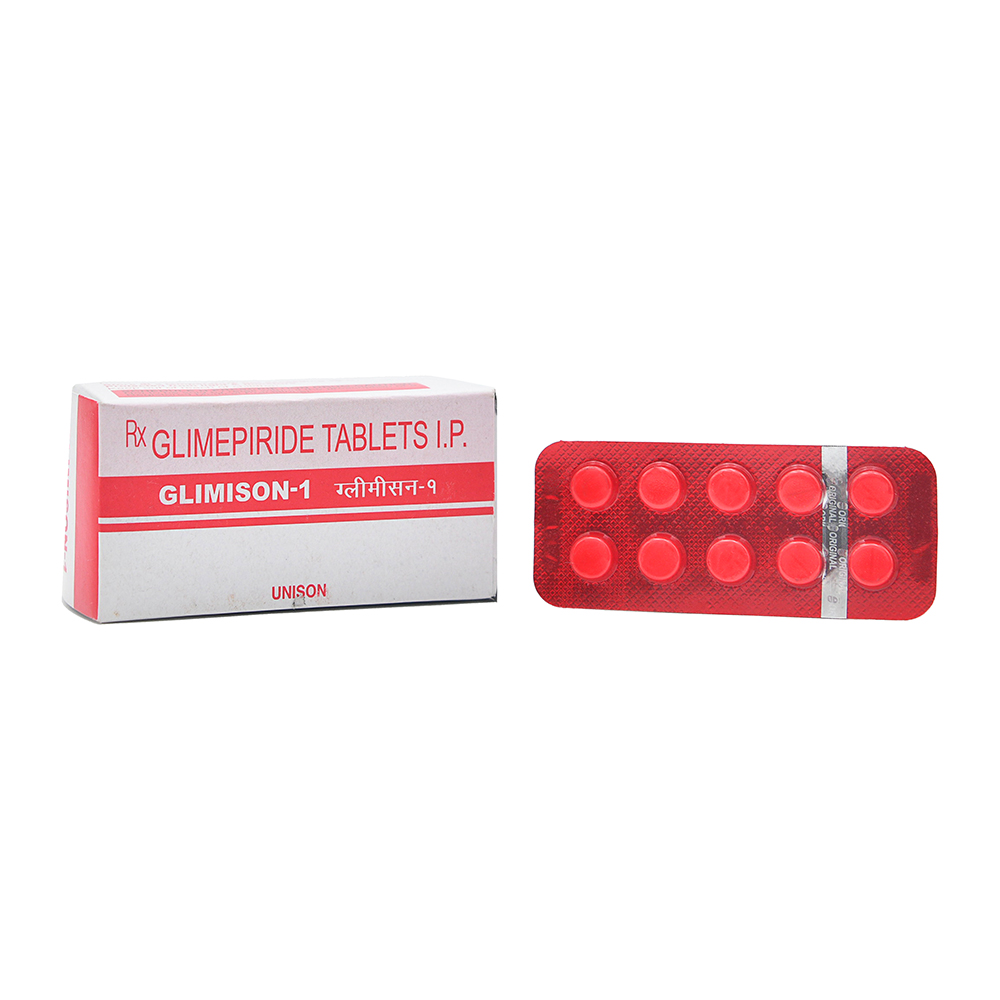 Product GLIMISON 1MG TAB - 10 TAB | M108