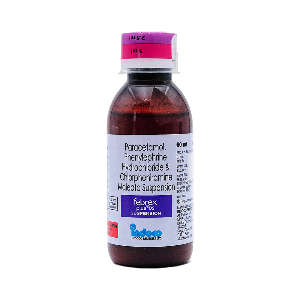 Product FEBREX PLUS DS SYRUP - 1 Bottle | M108