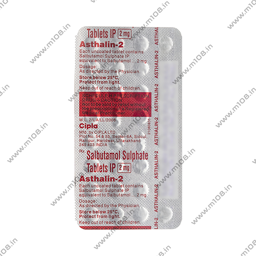 Product ASTHALIN 2 TAB - 30 TAB | M108