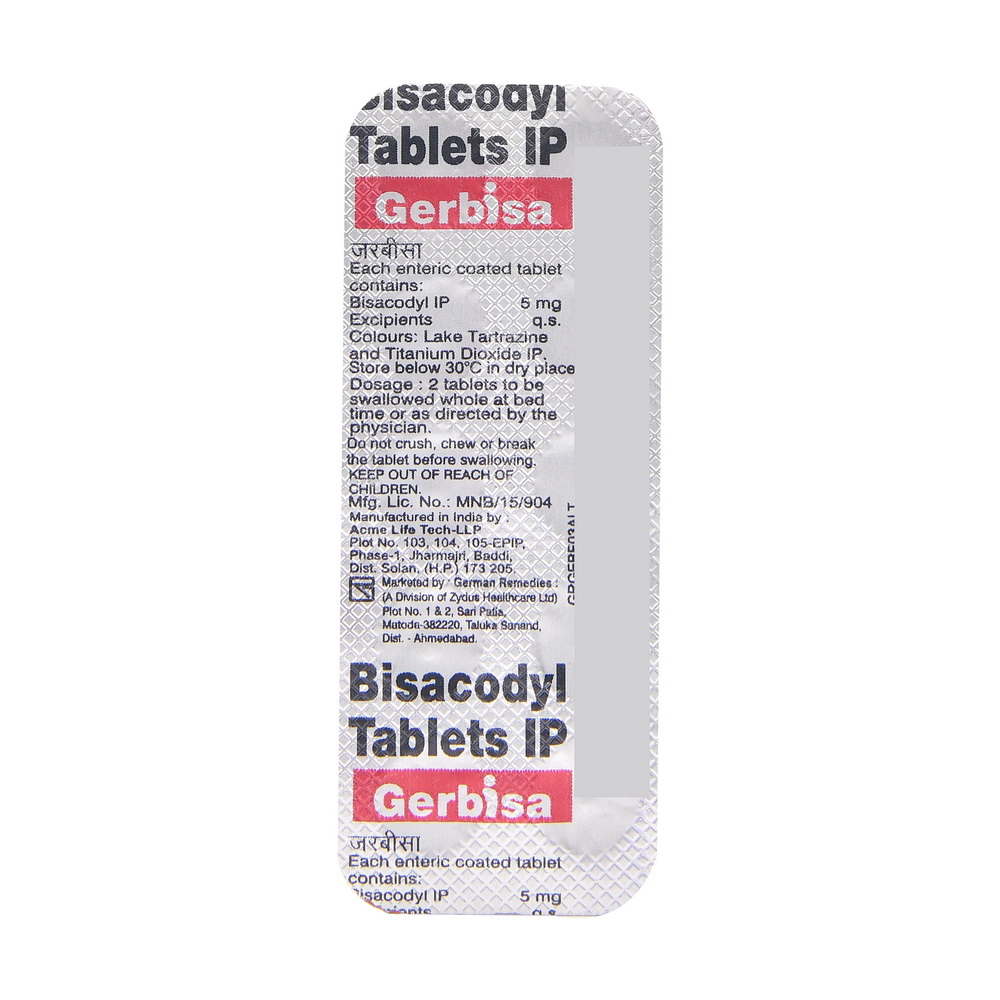 Product GERBISA TAB - 10 TAB | M108