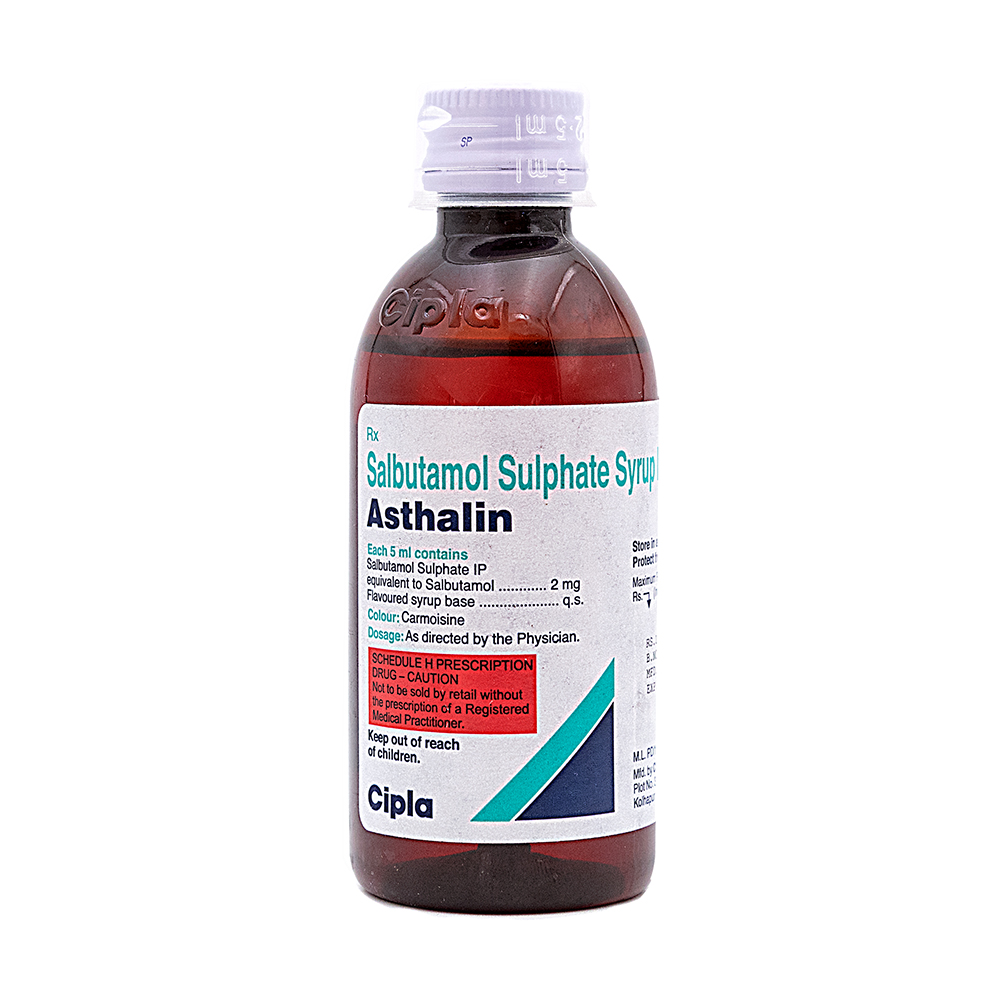 Product ASTHALIN SYRUP - 1 Bottle | M108