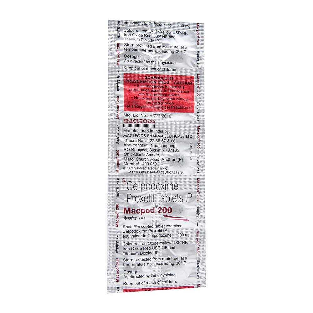 Product MACPOD 200 TAB - 10 TAB | M108