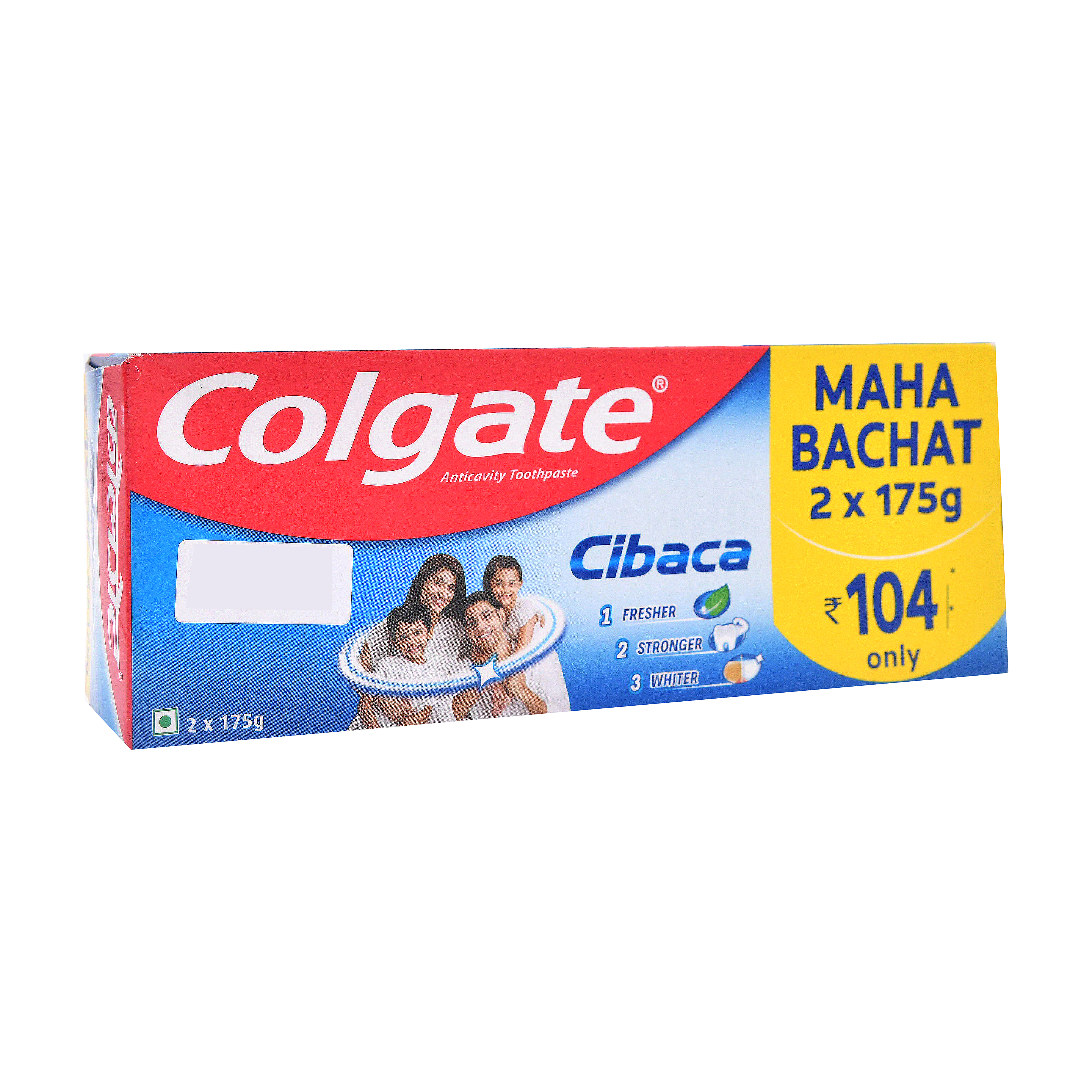 Product CIBACA 350GM COLGATE PASTE - 1 PCS | M108