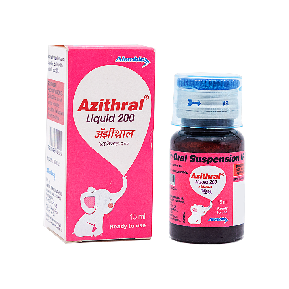 Product AZITHRAL 200 LIQUID - 1 Bottle | M108