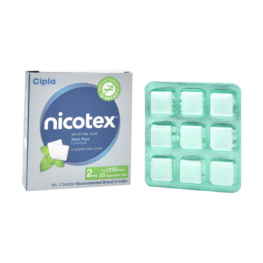 Product NICOTEX 2 MG CHEWGUM | M108