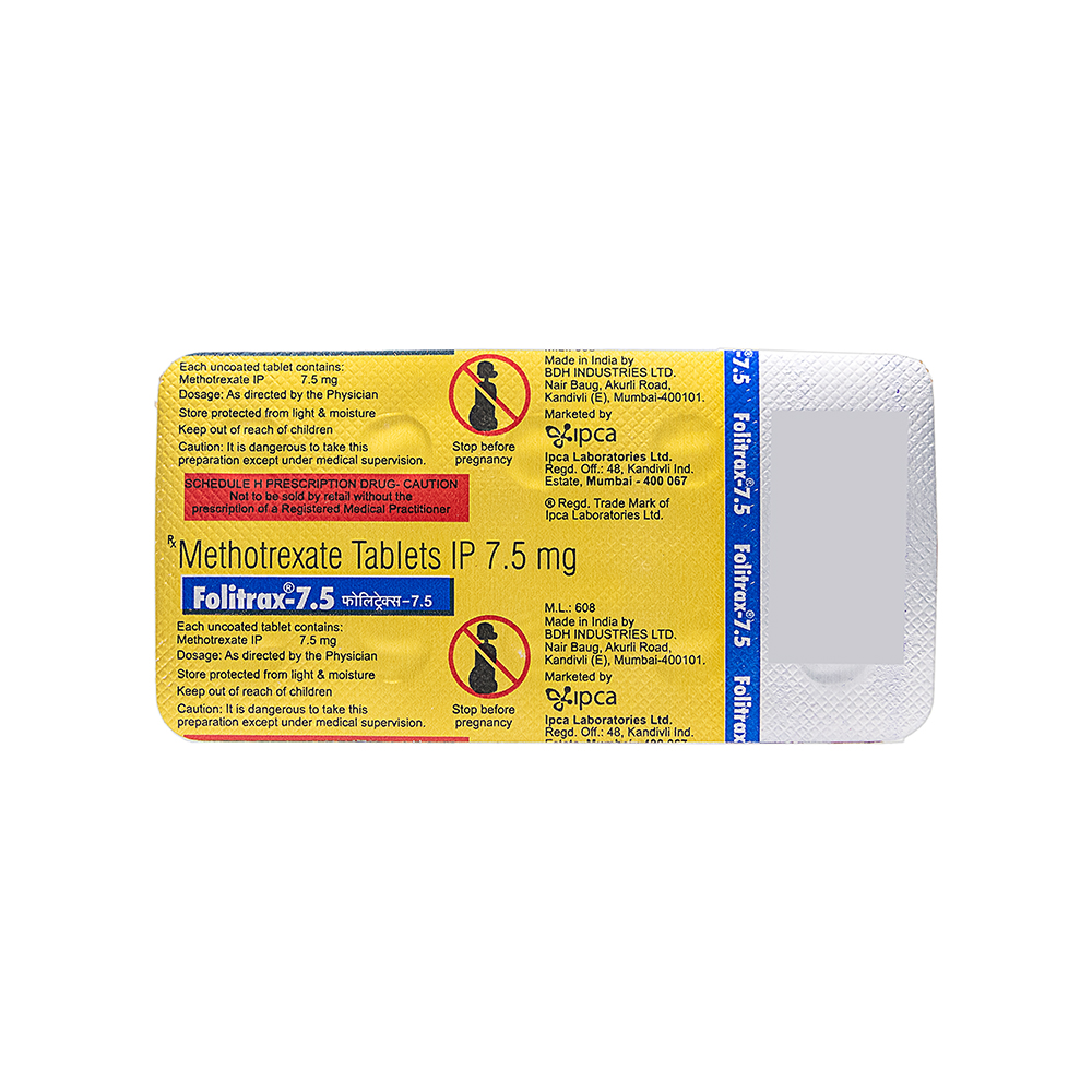 Product FOLITRAX 7.5 TAB - 10 TAB | M108