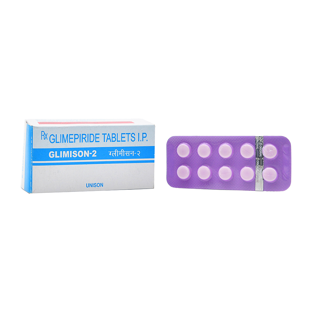 Product GLIMISON 2MG TAB - 10 TAB | M108