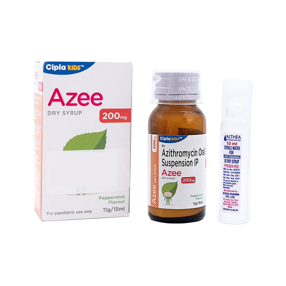 Product AZEE 200MG DRY SYRUP - 1 Bottle | M108