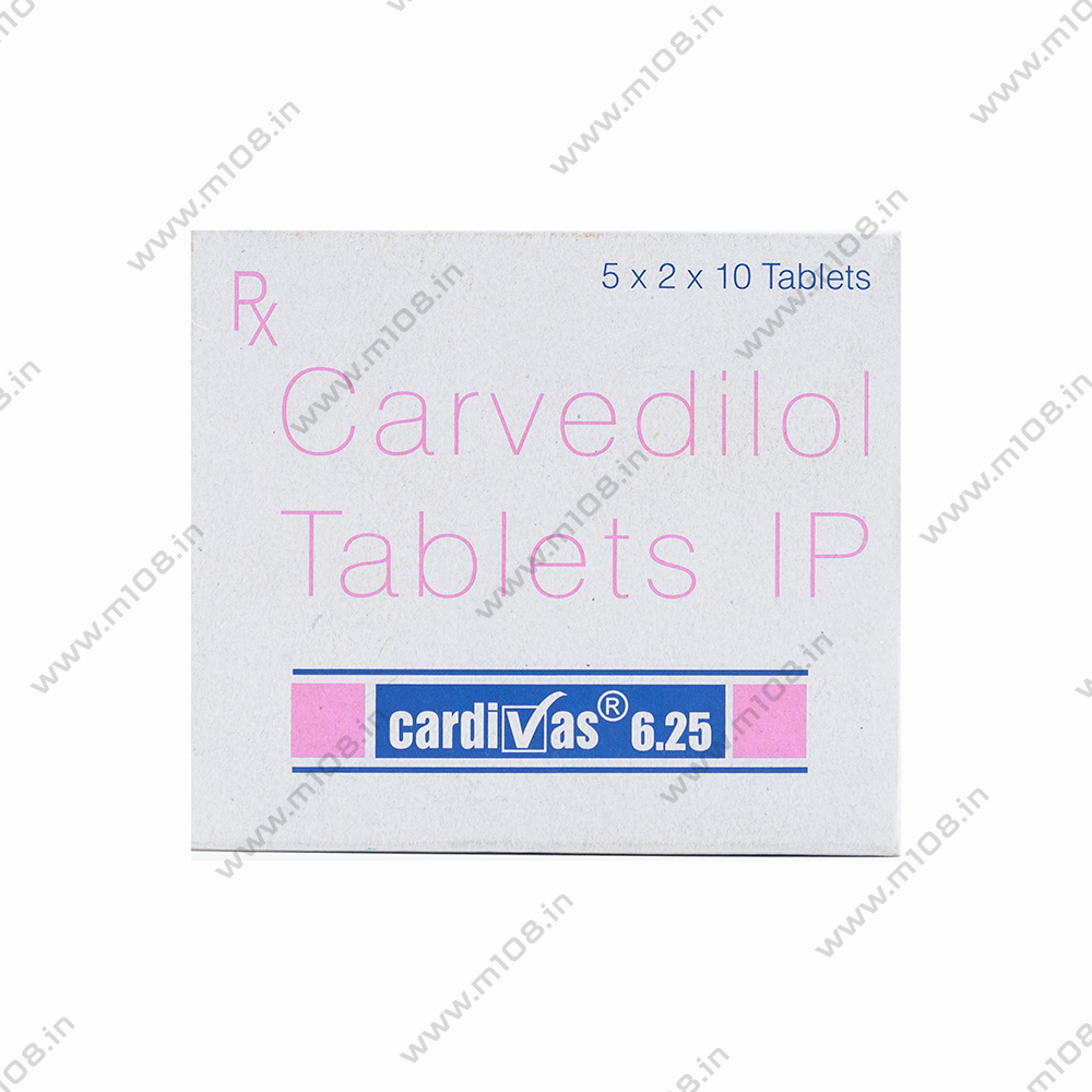 Product CARDIVAS 6.25 | M108