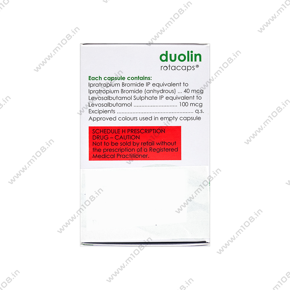 Product DUOLIN ROTACAP - 1 Packet | M108