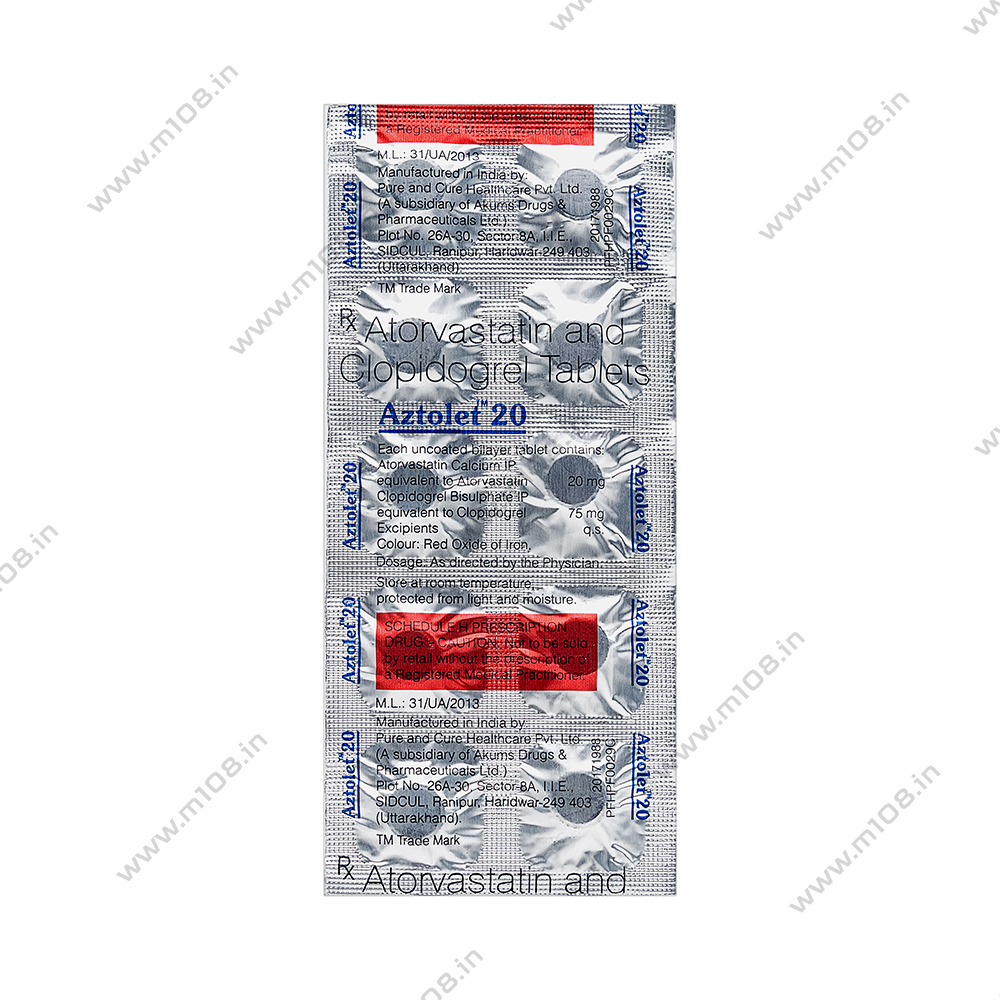 Product AZTOLET 20MG TAB | M108