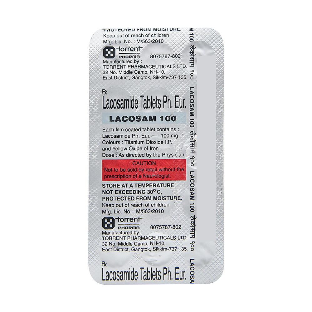 Product LACOSAM 100 TAB - 15 TAB | M108