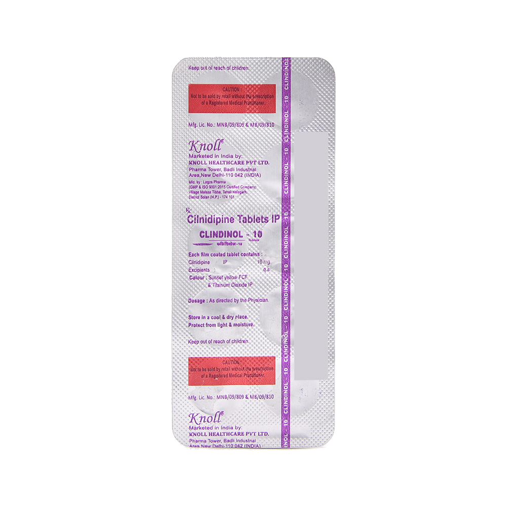 Product CLINDINOL 10MG TAB - 10 TAB | M108