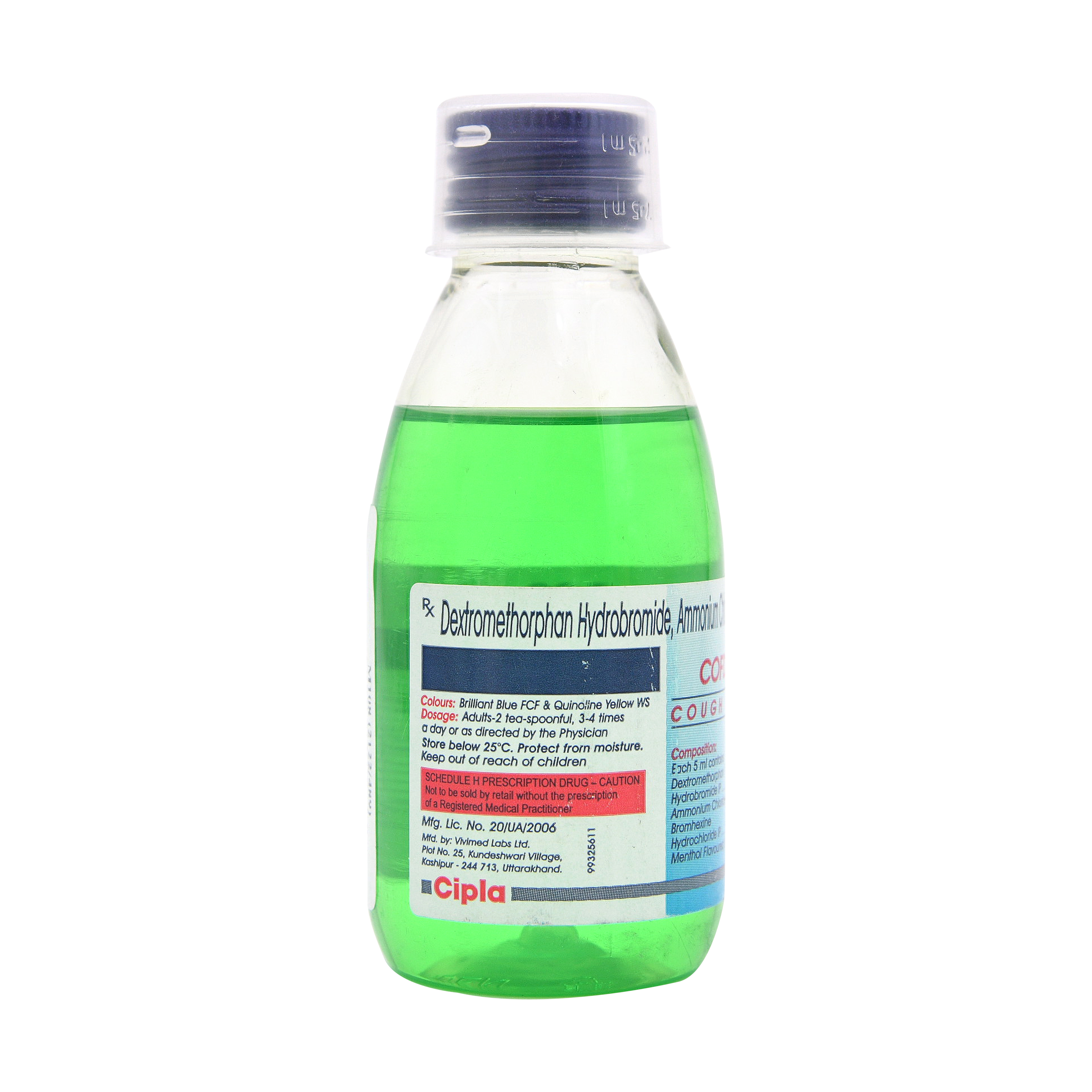 Product COFDEX SYRUP - 1 Bottle | M108