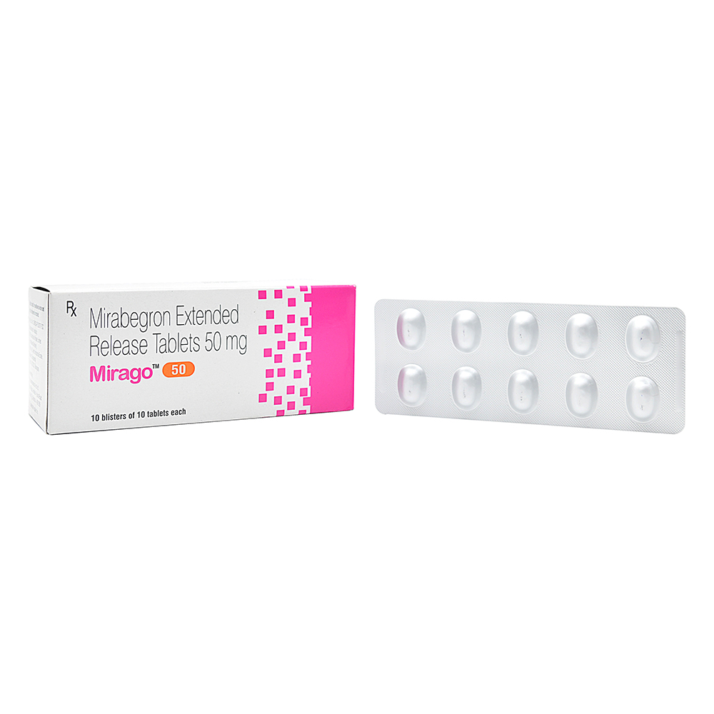 Product MIRAGO 50 MG TAB - 10 TAB | M108