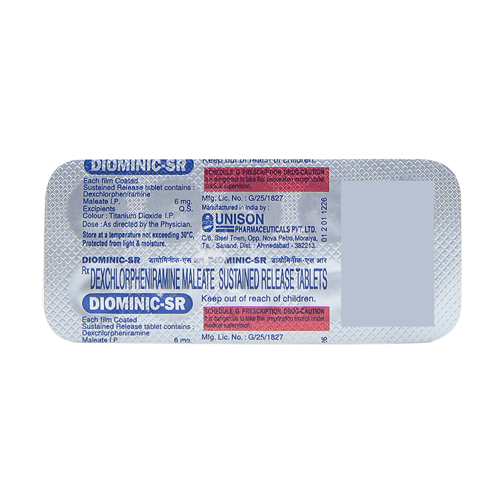Product DIOMINIC SR TAB | M108