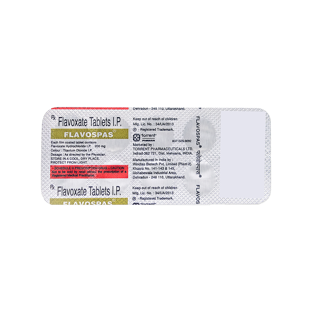 Product FLAVOSPAS TAB - 10 TAB | M108