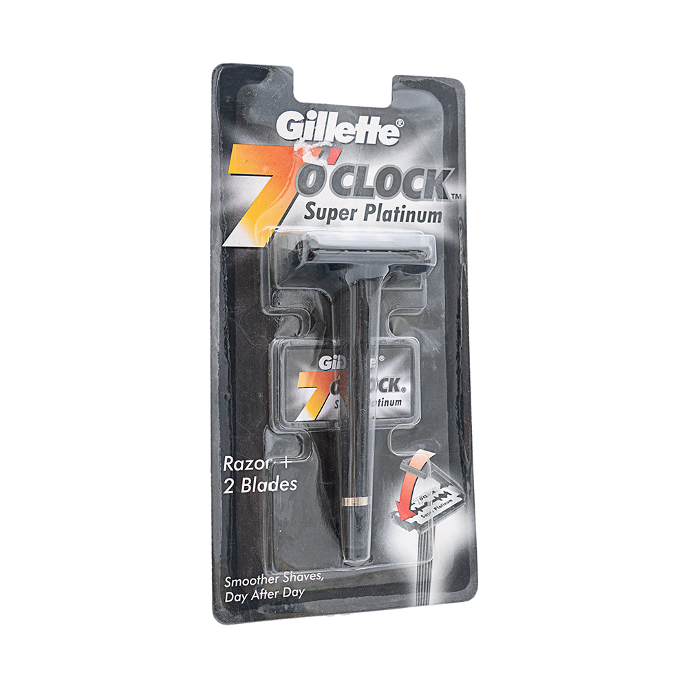 Product 7 O'CLOCK SUPER PLATINUM GILLETTE - 1 PCS | M108