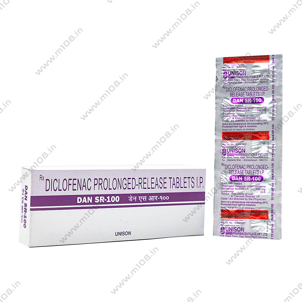 Product DAN SR 100 MG | M108